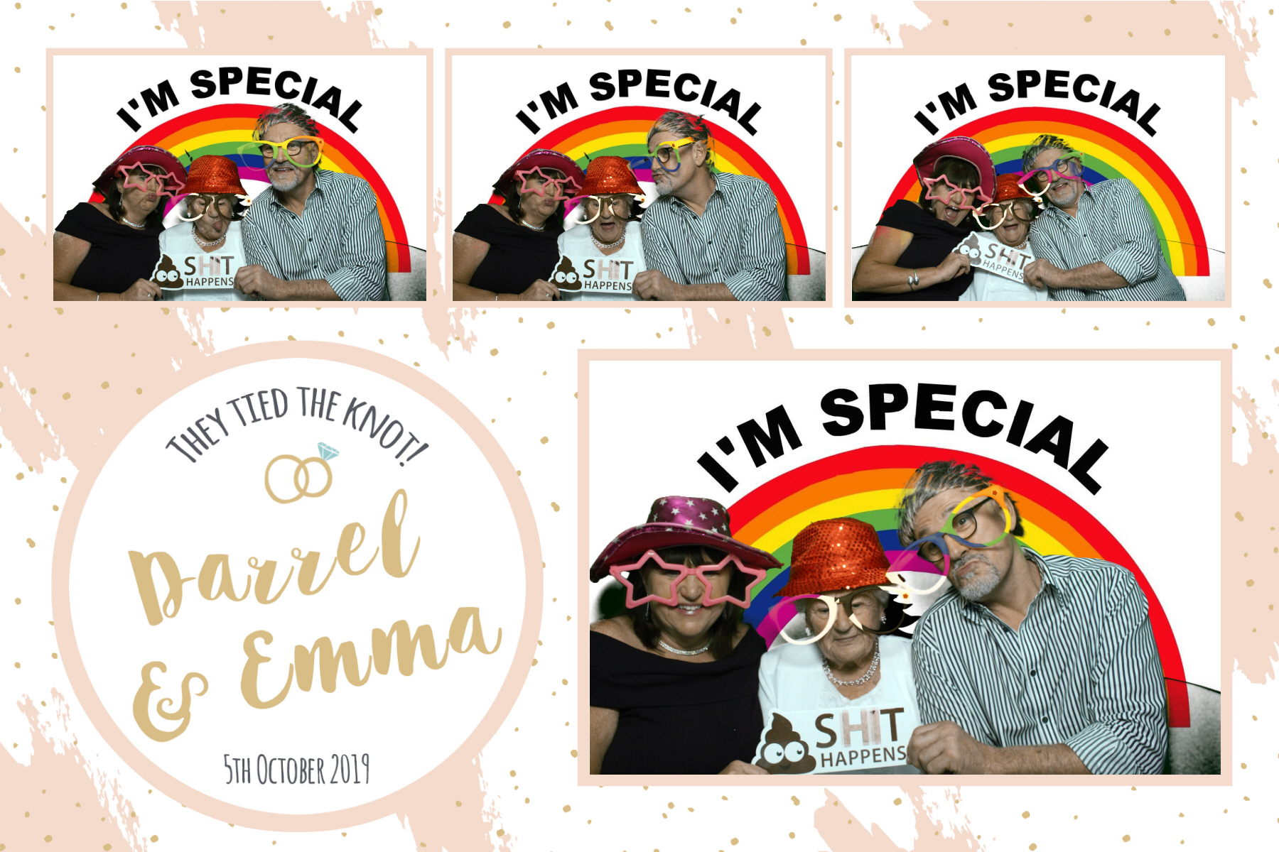 Darrel and Emma | View more photos from the event at gallery.blissbooth.co.uk/u/BlissBooth/Darrel-and-Emma